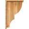 Ekena Millwork Ridgewood Rough Sawn Corbel w/Backplate, Western Red Cedar, 8"W x 14"D x 22"H COR08X14X22RID01RWR - alternate 4